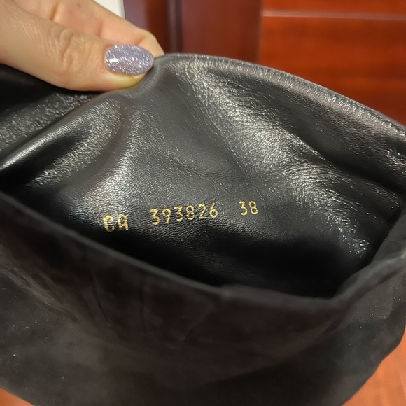 Yves Saint Laurent women suede boots - Picture 5 of 12